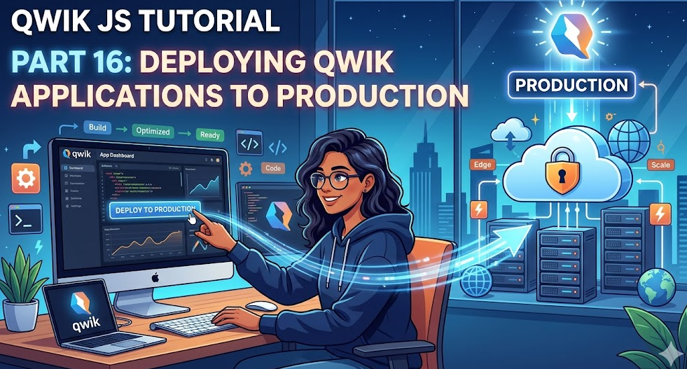 Qwik JS Tutorial Part 16: Deploying Qwik Applications to Production